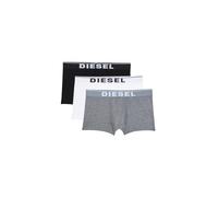 Diesel Umbx-damienthreepack, Boxer Uomo, Multicolore (Dark Grey Melange/Black/Bright White E3843-0jkkb), L (Pacco da 3)