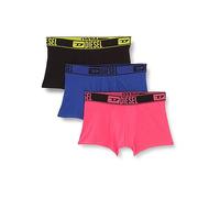 Diesel Umbx-damienthreepack, Boxer Uomo, Multicolore (E6719-0hiaw), XL (Pacco da 3)