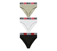 Diesel, ,Underwear ,Donna ,Multicolore ,L Pacco da tre di briefs Ufpn-Blanca-R-Threepack