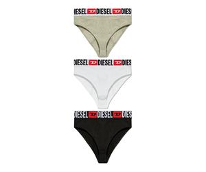 Diesel, ,Underwear ,Donna ,Multicolore ,L Pacco da tre di briefs Ufpn-Blanca-R-Threepack