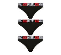 Diesel, ,Underwear ,Donna ,Nero ,M Confezione da tre perizomi