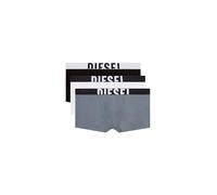 Diesel Damien-3 Boxer-Shorts - Logo, Grigio/Nero, L