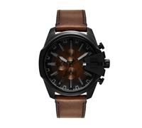 Diesel Uomo Mega Chief Slim, orologio cronografo con cinturino in acciaio inox o in pelle