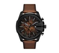 Diesel Uomo Mega Chief Slim, orologio cronografo con cinturino in acciaio inox o in pelle