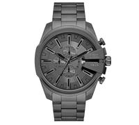Diesel Uomo Mega Chief Slim, orologio cronografo con cinturino in acciaio inox o in pelle