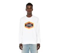 Diesel Uomo S-ginn-k27 Felpa con cappuccio, 100-0hayt, L