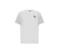 Diesel White Cotton T-Shirt - M