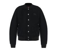 Diesel - Wool Jacket J-Arry-Wrd - - Jackets - Uomo - Nero - 3XL