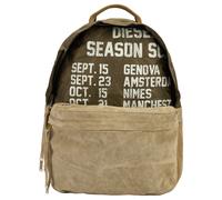 Diesel - Zaino moderno con tasca frontale resistente - -Bags -Uomo -Verde -ONE SIZE
