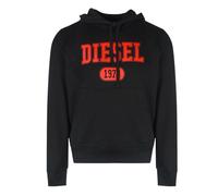 Diesel1978 Felpa con Cappuccio Logo Uomo (SY1457)
