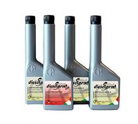 DieselSprint 500 ML - Kit Trattamento RIGENERANTE Motori Diesel Additivo Preparazione Test revisione Auto, 1 flacone (125ml) Plus + 3 flaconi (375ml)