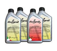 DIESELSPRINT MAXI KIT ADDITIVO MANTENIMENTO PRESTAZIONI Sistemi di alimentazione Diesel 4 LITRI (1 Litro DIESELSPRINT PLUS + 3 Litri DIESELSPRINT)