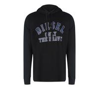 DieselThe Brave Felpa con Cappuccio Logo Adulto Unisex
