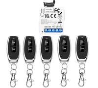 DieseRC 433 Mhz Universal DC 12V 1CH Interruttore di controllo remoto wireless Modulo ricevitore relè RF, codice di apprendimento EV1527 Telecomando fai da te