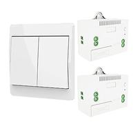 DieseRC Interruttore della Luce Autogenerante Senza Fili, Radiofrequenza e Ricevitore a Relè, Controller Con Fusibile, Cinetico Senza Batteria