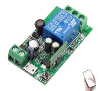 DieseRC Interruttore Intelligente Wi-Fi 1 canale Modulo Relè di Uscita Passivo DC 5V 12V 24V 36V Controllo WIFI APP Ewelink compatibile con Alexa/Google Home, interruttore a impulsi/autobloccante