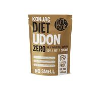 DIET-FOOD Noodles Udon Konjak - Noodles asiatici a basso contenuto di glutine senza glutine - Low Carb Keto Noodles - Vegan Halal Dalla farina di Konjak - Shirataki senza glutine - Tagliatelle per