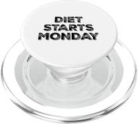 Diet Starts Monday PopSockets PopGrip per MagSafe
