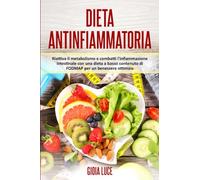 Dieta Antinfiammatoria: Riattiva il metabolismo e combatti l'infiammazione intestinale con una dieta a basso contenuto di FODMAP per un benessere ottimale.