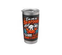 Dieta Nutrizione Pasto Prep Sano Mangiare Perdita di Peso Bicchiere termico in acciaio inox doppia parete