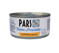 Dieta Pars Umido Filettini al naturale 85 gr Tonno con prosciutto di pollo - confezione da 24 pezzi - 1° ORDINE? scegli lo sconto BZR5 / BZR20 + 200 punti fedeltà