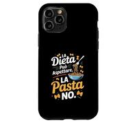 dieta può aspettare la pasta no cucina italiana Custodia per iPhone 11 Pro