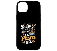 dieta può aspettare la pasta no cucina italiana Custodia per iPhone 14 Plus