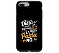 dieta può aspettare la pasta no cucina italiana Custodia per iPhone 7 Plus/8 Plus