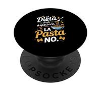 dieta può aspettare la pasta no cucina italiana PopSockets PopGrip Adesivo