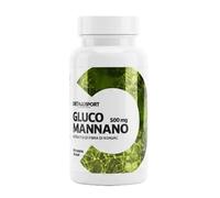 Dieta&Sport Glucomannano 500 mg - 60 Capsule - Integratore di Fibra di Konjac (A