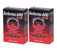 Dietalinea Berberina 600 Fat Slim Metabolic Lipo Control Compresse 2x4