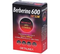 Dietalinea Berberina 600 Fat Slim Metabolic Lipo Control Compresse 48