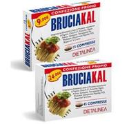 Dietalinea BRUCIAKAL 15 COMPRESSE DIETALINEA SENZA GLUTINE NATURALMENTE PRIVO DI LATTOSIO