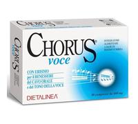 Dietalinea Chorus Voce - Integratore alimentare in compresse 30per il benessere della gola e del tono della voce