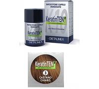 Dietalinea Keratin Ten Infoltitore Capelli immediato per uomo e donna colore 3 castano chiaro