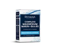 Dietaroma Complesso Magnesio Marino + B6 & B5 60 capsule - Integratore