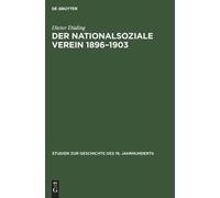 Dieter Düding Der Nationalsoziale Verein 1896-1903 (Copertina rigida)