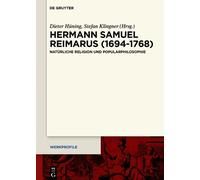 Dieter Hüning Hermann Samuel Reimarus (1694-1768) (Copertina rigida) Werkprofile