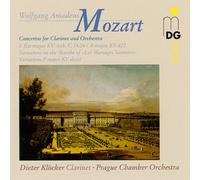Dieter Klöcker Mozart: Works for Clarinet and Orchestra (CD)