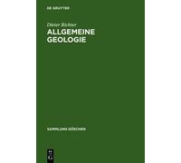 Dieter Richter Allgemeine Geologie (Copertina rigida) Sammlung Göschen