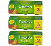 Dieterba Omogeneizzato Frutta Mista 3x3x80 g Pappa
