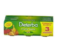 Dieterba Omogeneizzato Frutta Mista 4x3x80 g Pappa