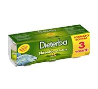 Dieterba Omogeneizzato Nasello con Patate Alimento Infanzia dal 6 mese, 3x80g
