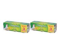 Dieterba Omogeneizzato Pollo Set da 2 2x3x80 g Pappa