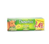 Dieterba Omogenizzato Manzo 3 Vasetti da 80 g
