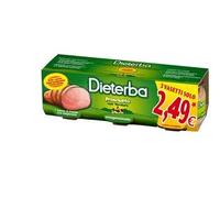 Dieterba Omogenizzato Prosciutto 3 Vasetti da 80 g