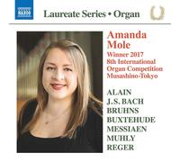 Dieterich Buxtehu Amanda Mole: Alain/J.S. Bach/Bruhns/Buxtehude/Messiaen/. (CD)