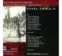 Dieterich Buxtehude Opera Omnia Vi - Harpsichord Works 2 (Koopman) (CD) Album