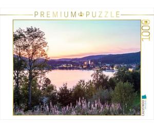 Dieterich Werner CALVENDO - Puzzle da 1000 pezzi, soggetto: la città del Titisee nella Foresta Nera, dimensioni 64 x 48 cm