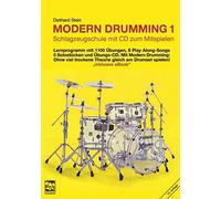 Diethard Stein Modern Drumming, Bd.1. Lernprogramm mit 1100 Übungen, (Tascabile)